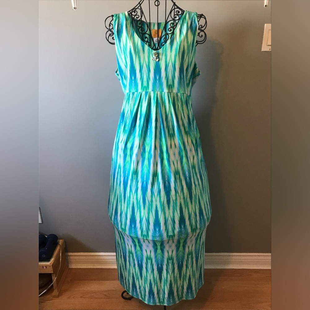 Ruby Rd. Maxi sleeveless dress